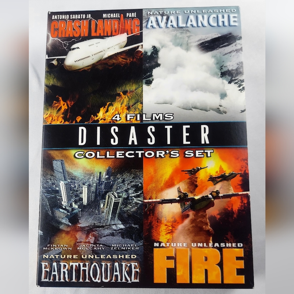 Disaster Collector's Set (4 Films), 2 DVDs, Like New